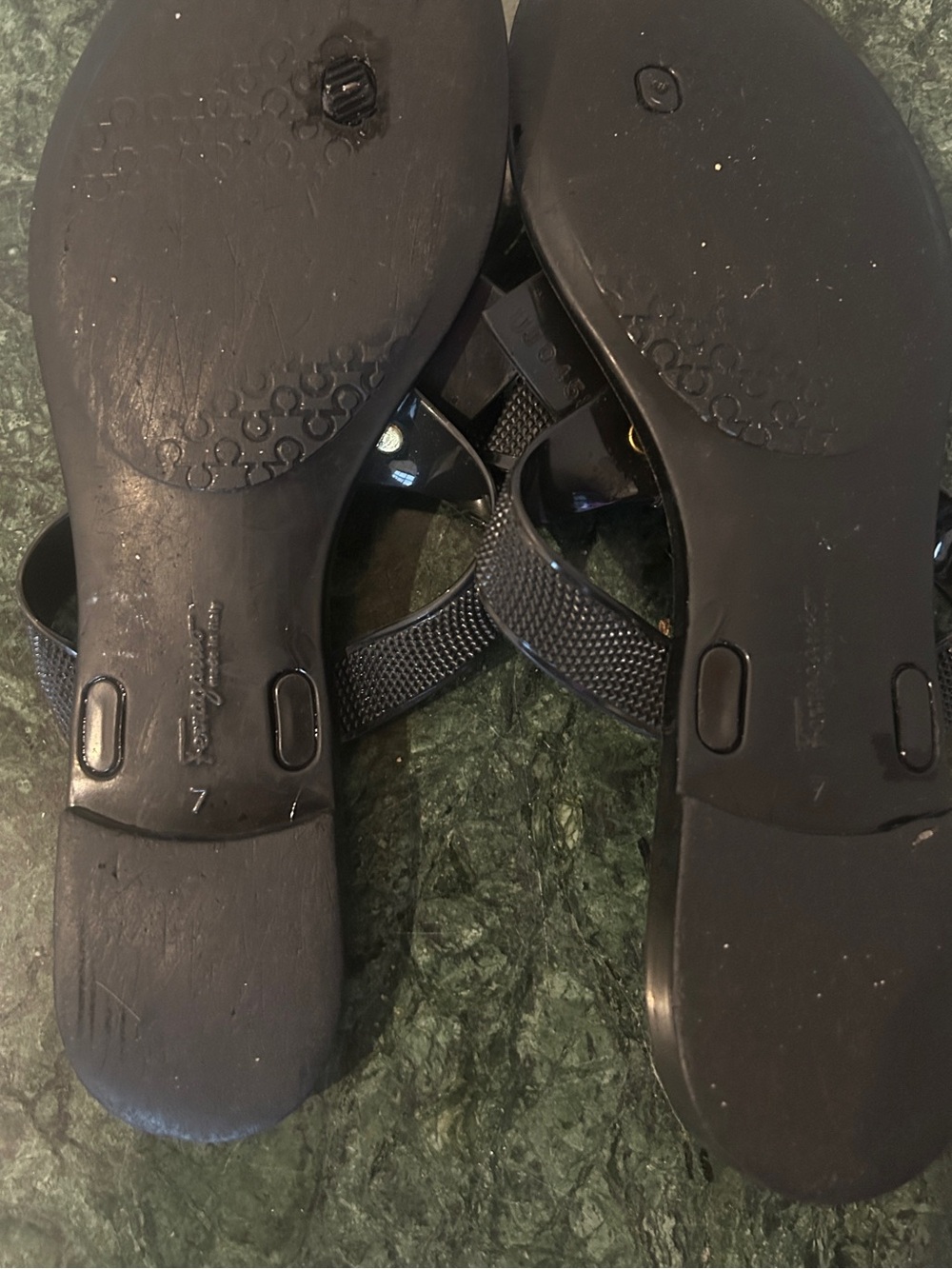 Ferragamo Jelly Bow Sandals - Picture 3 of 3